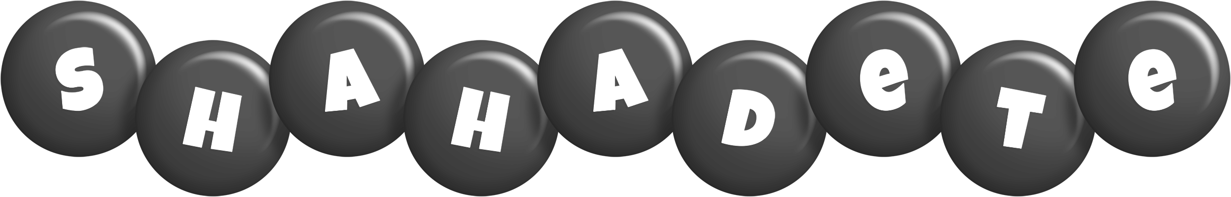 Shahadete candy-black logo