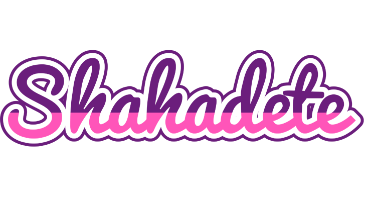 Shahadete cheerful logo