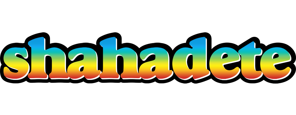 Shahadete color logo
