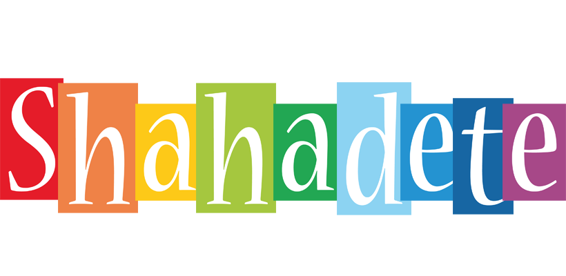 Shahadete colors logo
