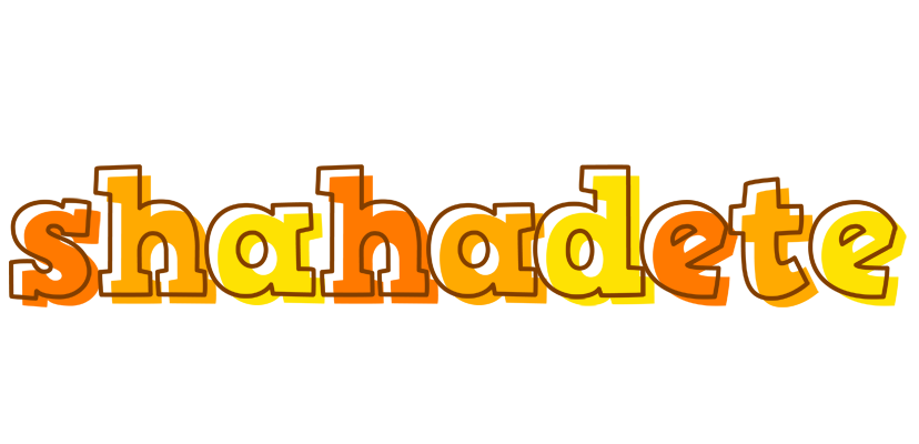 Shahadete desert logo