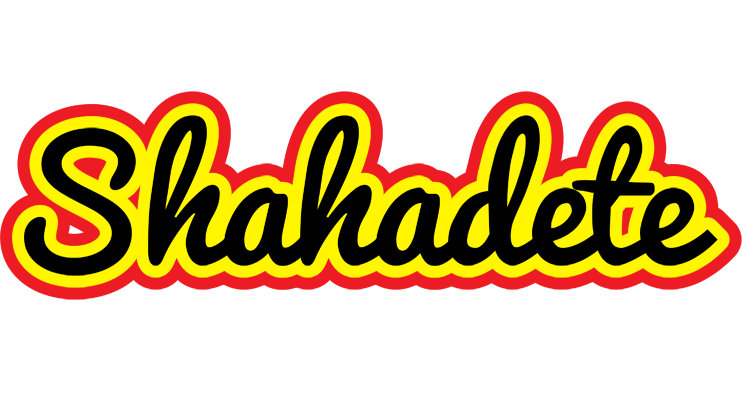 Shahadete flaming logo