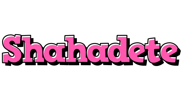 Shahadete girlish logo