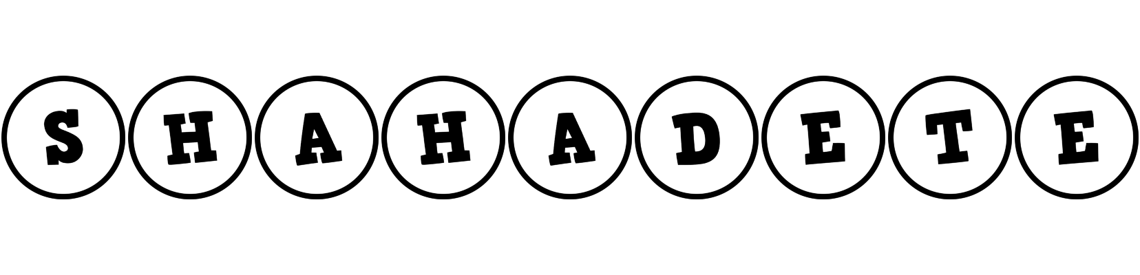 Shahadete handy logo