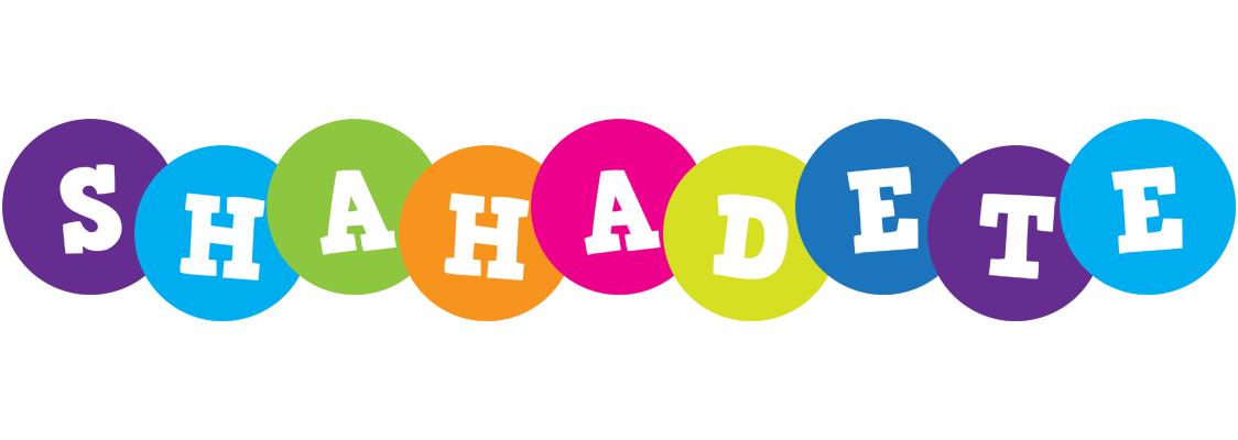 Shahadete happy logo