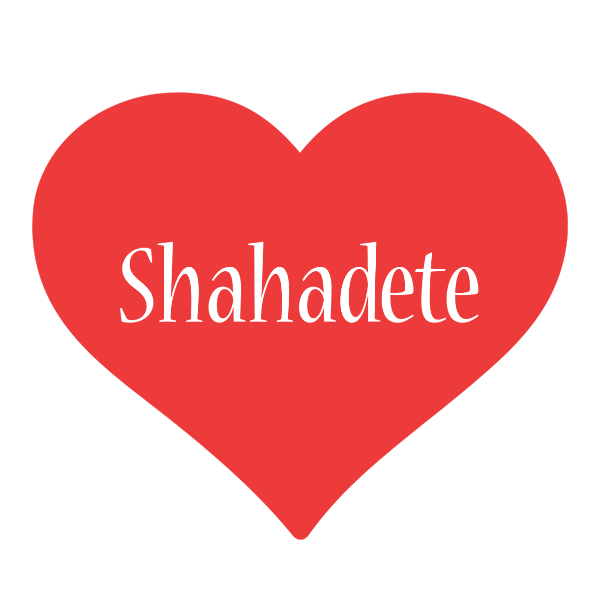 Shahadete love logo