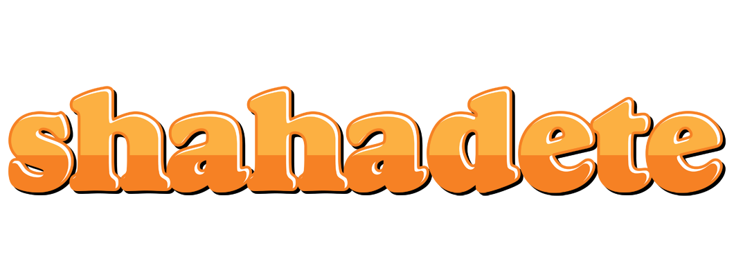 Shahadete orange logo