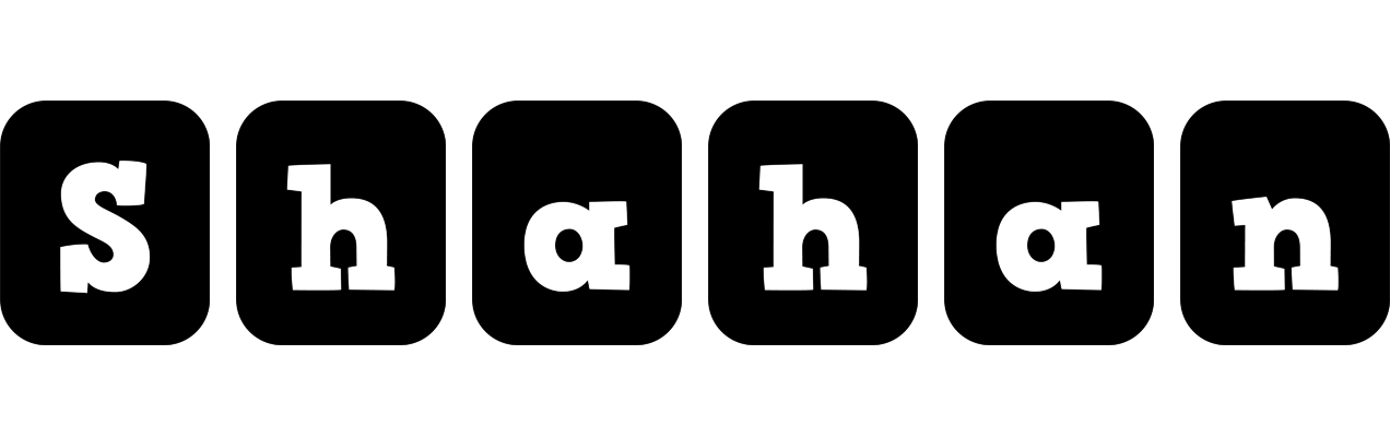 Shahan box logo