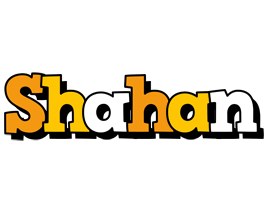 Shahan cartoon logo