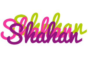 Shahan flowers logo