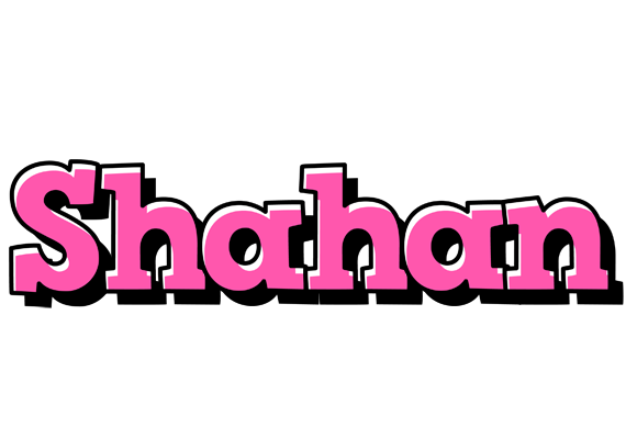 Shahan girlish logo