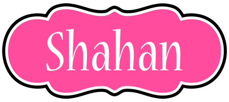 Shahan invitation logo