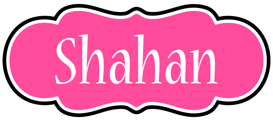 Shahan invitation logo