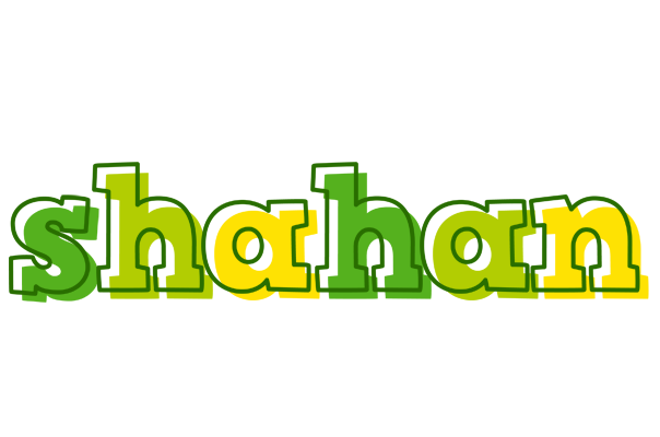 Shahan juice logo