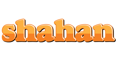 Shahan orange logo