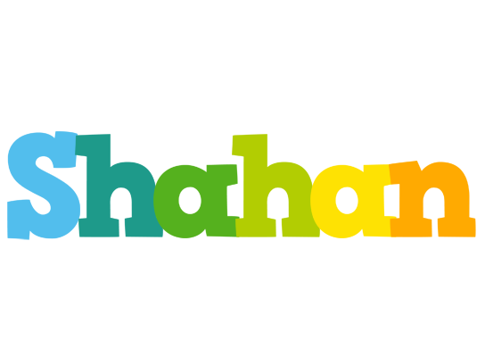 Shahan rainbows logo