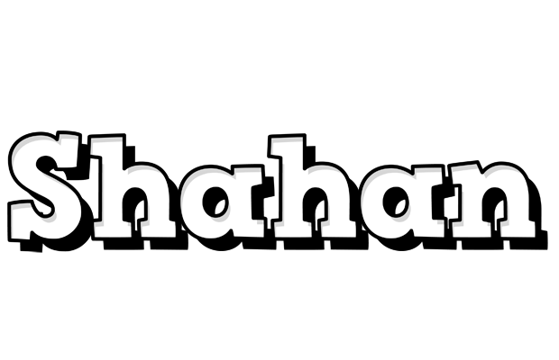 Shahan snowing logo
