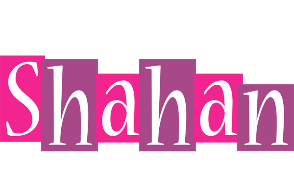Shahan whine logo