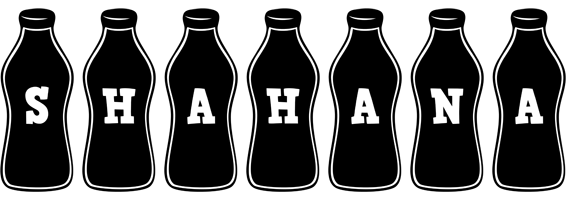 Shahana bottle logo