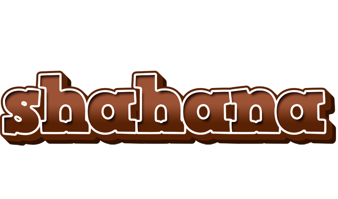 Shahana brownie logo