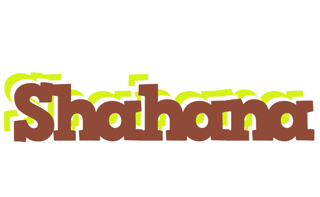Shahana caffeebar logo