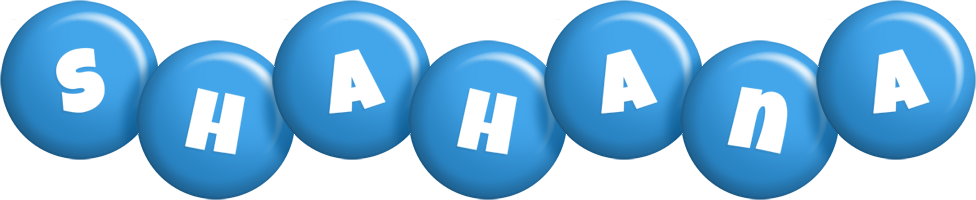 Shahana candy-blue logo