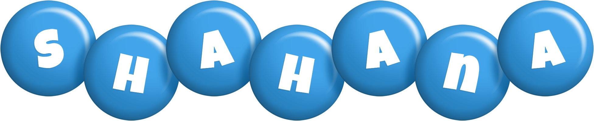 Shahana candy-blue logo
