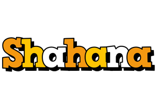 Shahana cartoon logo