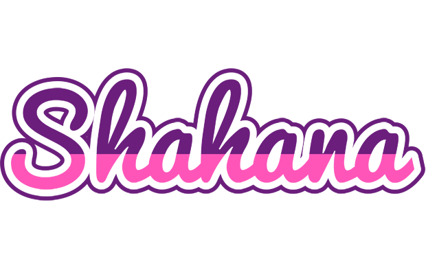 Shahana cheerful logo