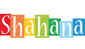 Shahana colors logo