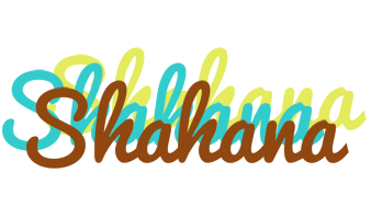 Shahana cupcake logo