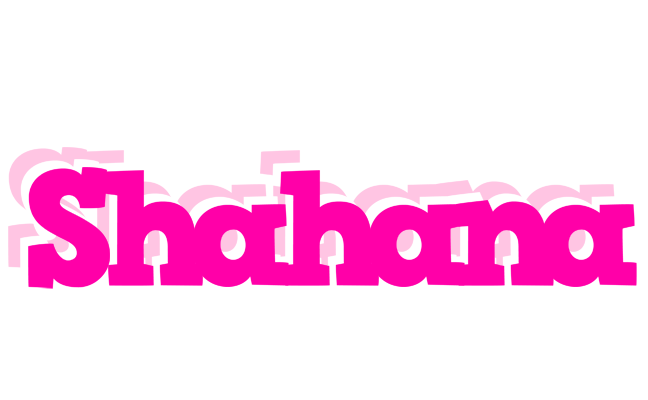 Shahana dancing logo