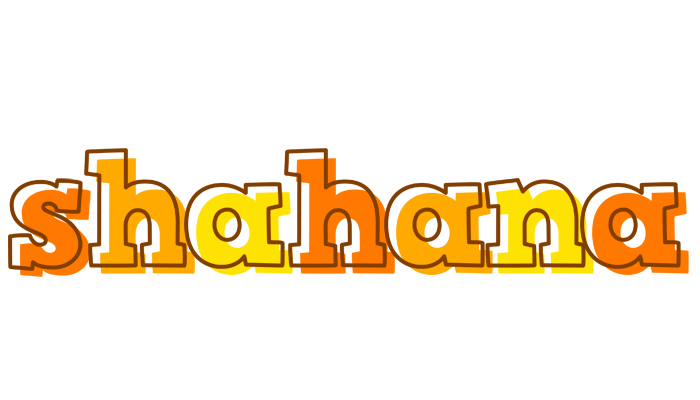 Shahana desert logo