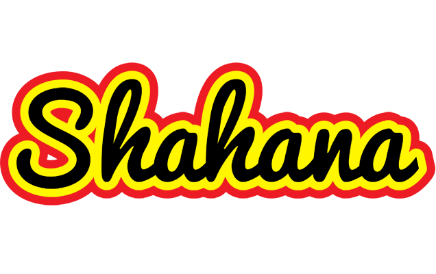 Shahana flaming logo