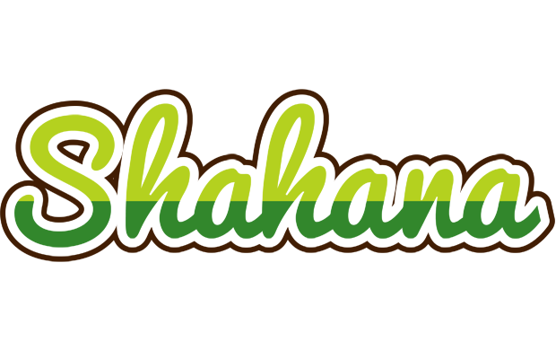 Shahana golfing logo