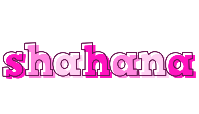 Shahana hello logo