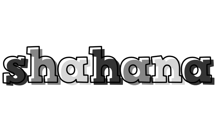 Shahana night logo