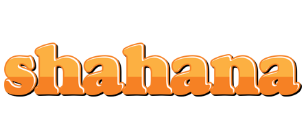 Shahana orange logo