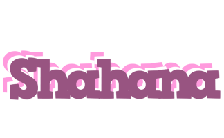 Shahana relaxing logo