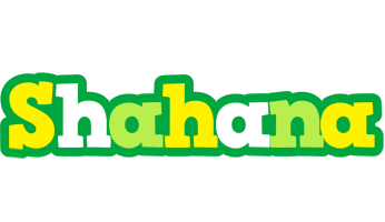 Shahana soccer logo