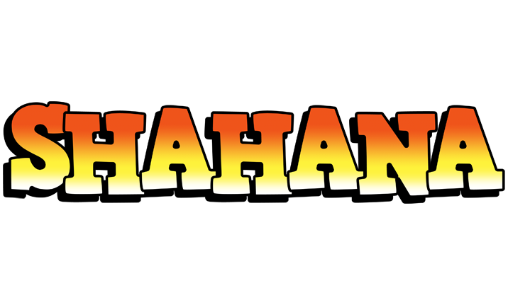 Shahana sunset logo