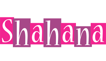 Shahana whine logo
