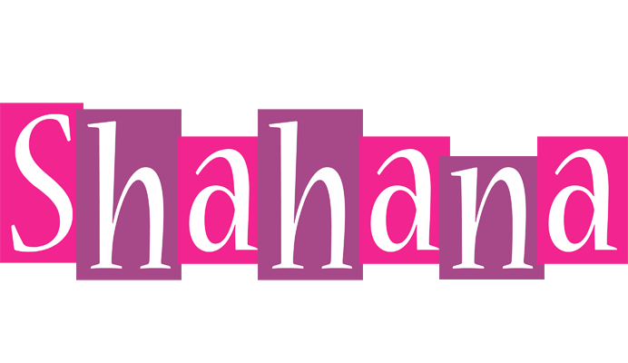 Shahana whine logo