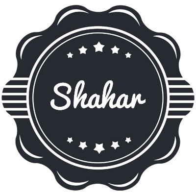 Shahar badge logo