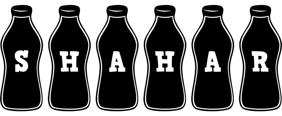 Shahar bottle logo