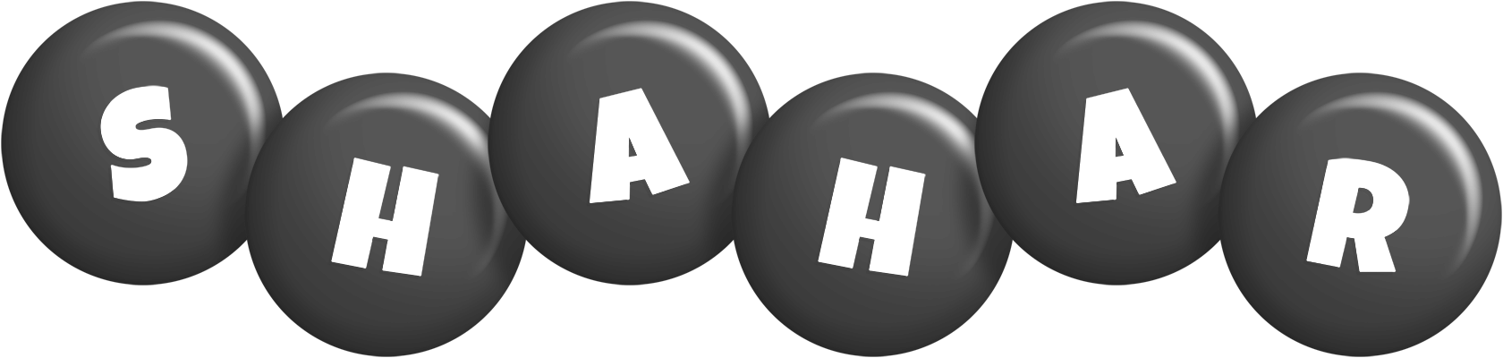 Shahar candy-black logo