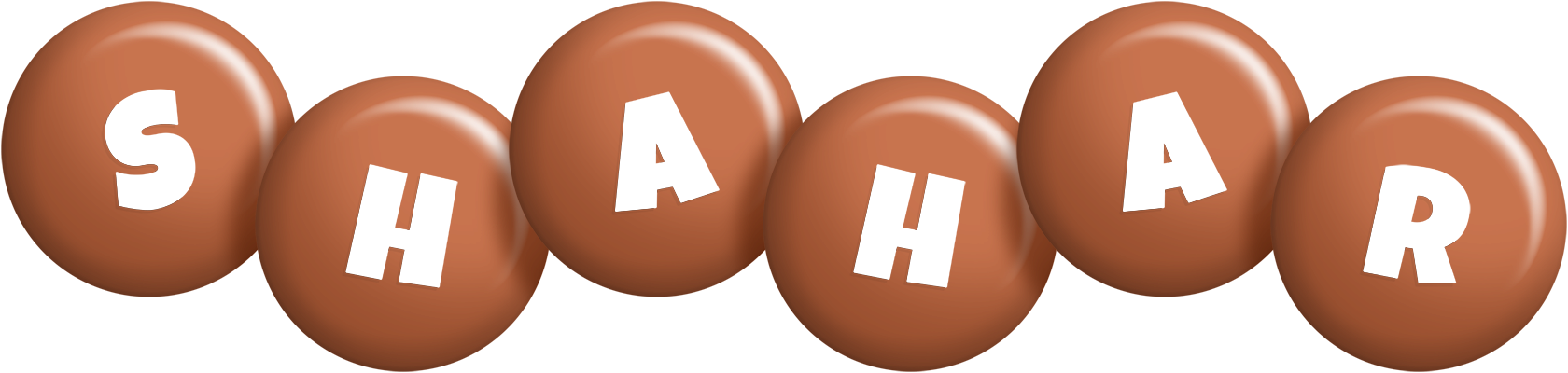 Shahar candy-brown logo