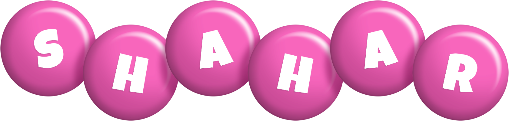 Shahar candy-pink logo