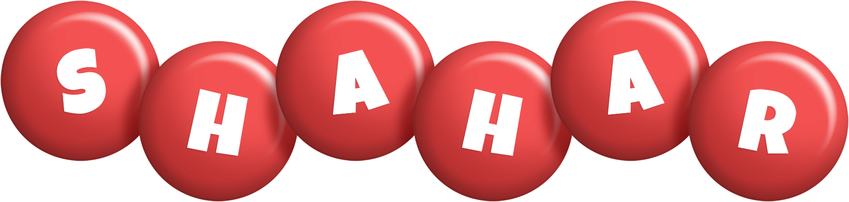 Shahar candy-red logo