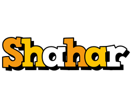 Shahar cartoon logo